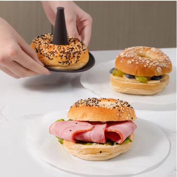 Silicone Baking Mold Set Cake Mousse Pudding Donut Molding(1 Set(6 Pcs)) - Picture 4 of 9